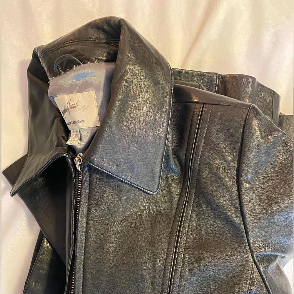 Jacqueline Ferrar Leather Jacket - Picture 5 of 10